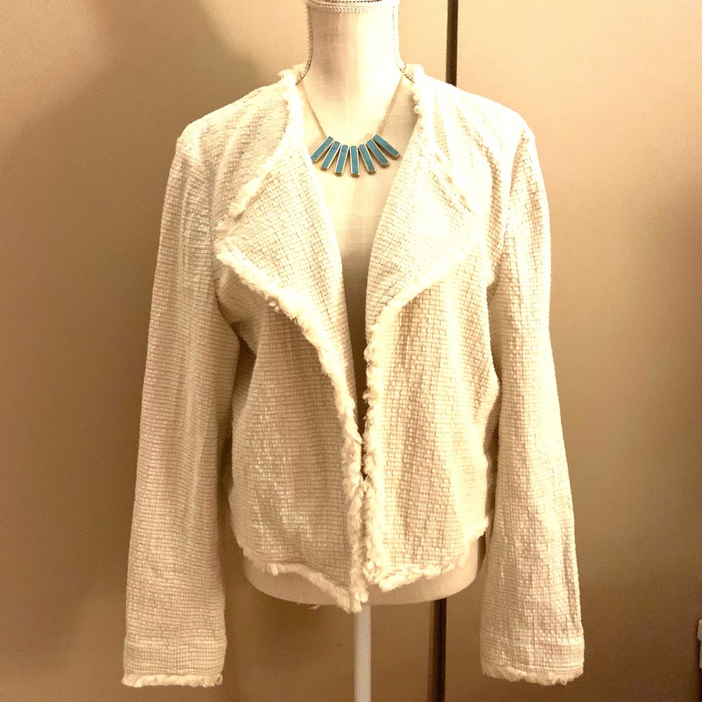 Women's Kaari Cream and Beige Jacket